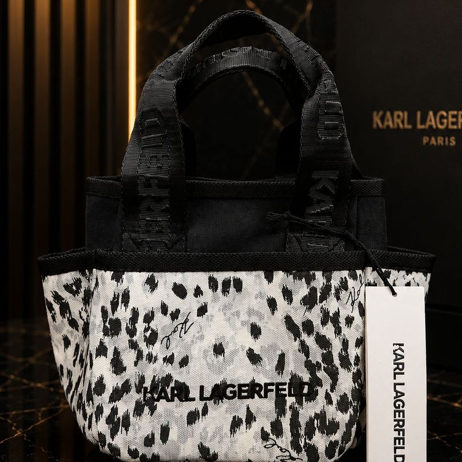 Bolso Karl Lagerfeld Blanco y Negro