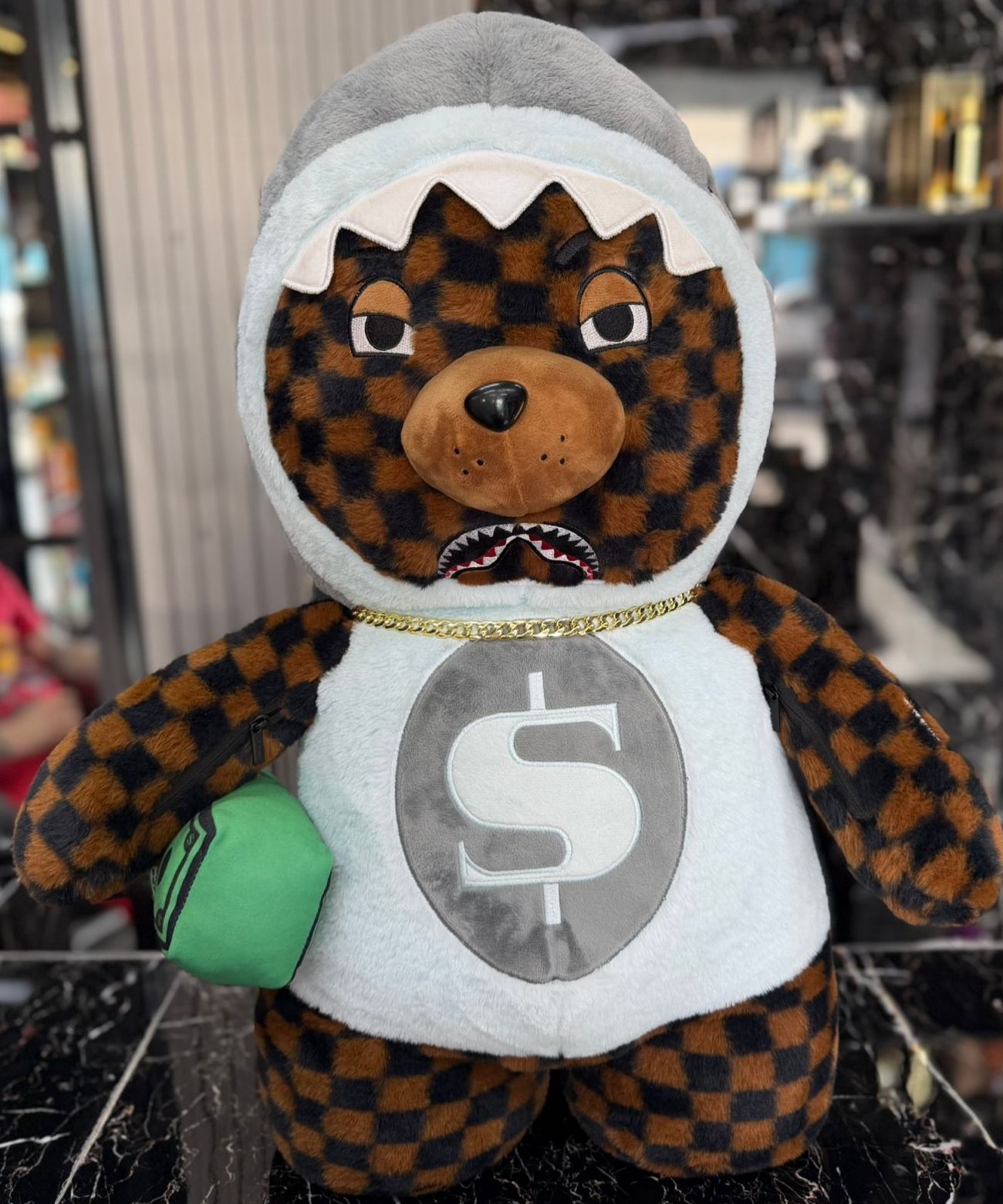 Morral Peluche Sprayground Shark Bear