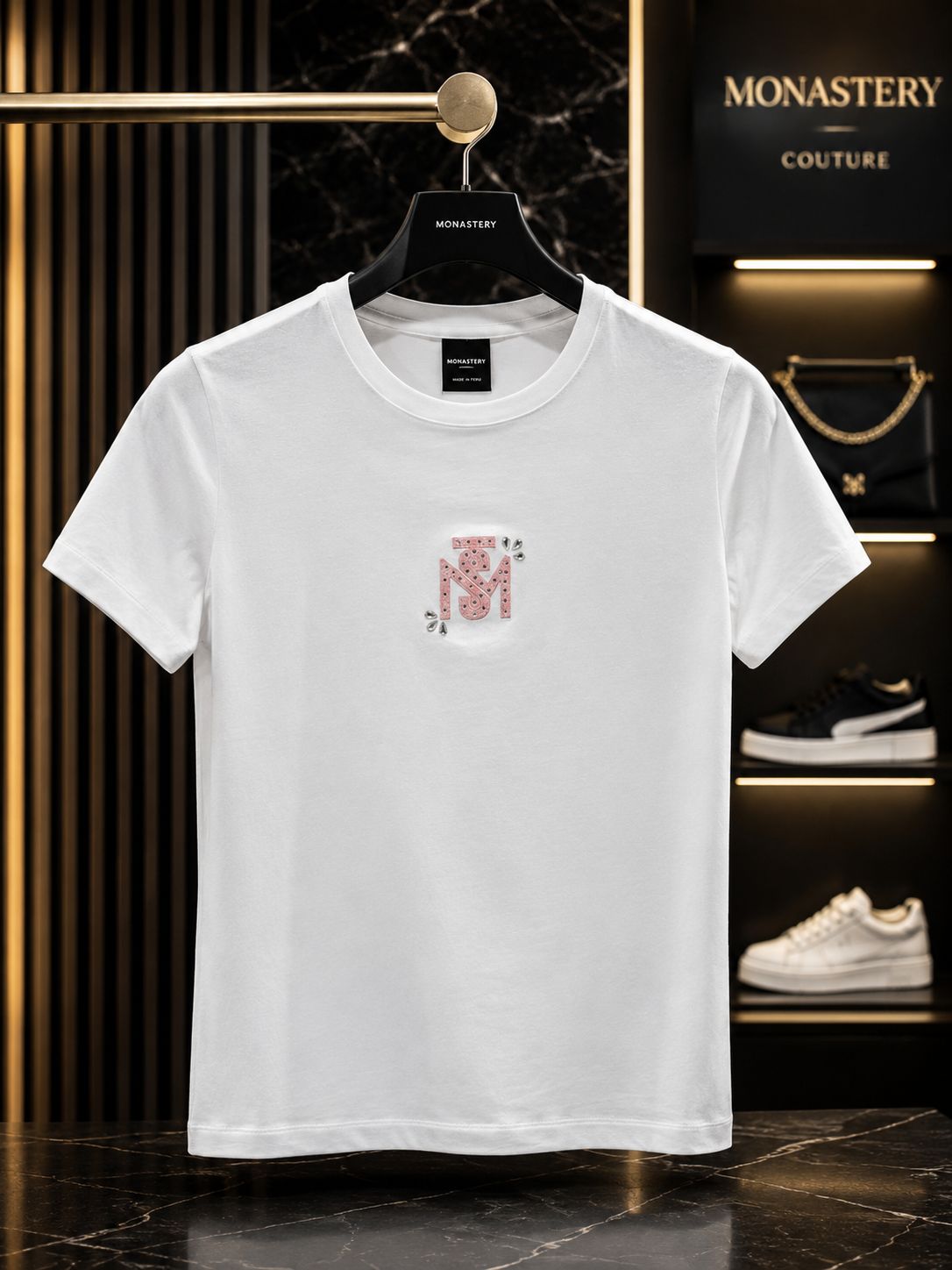 Camiseta Monastery MSM Blanca