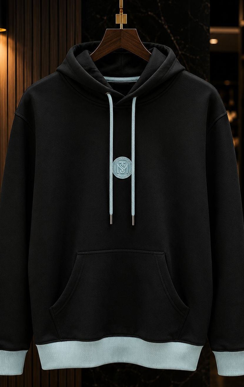 Hoodie Monastery Negro